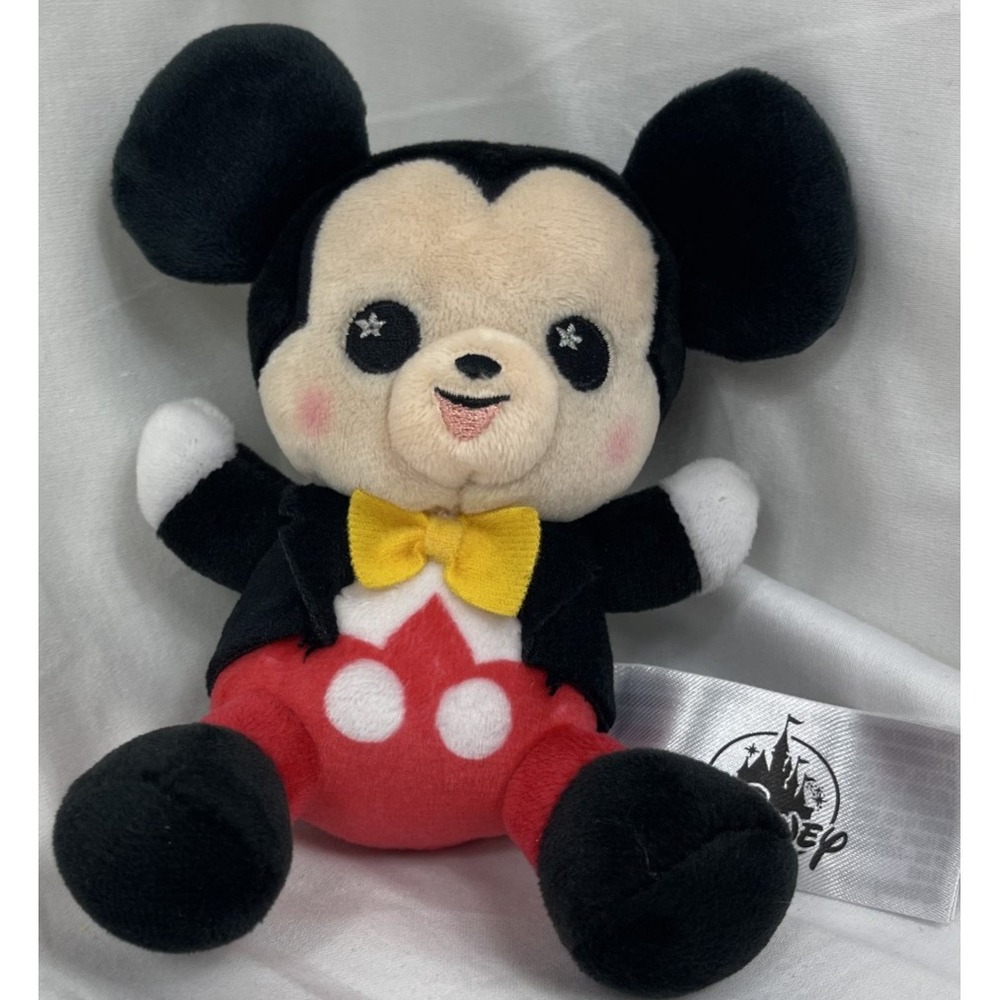 New Disney Parks Wishables Classic Mickey Mouse Coat‎ Tails Jacket 4-5" Plush